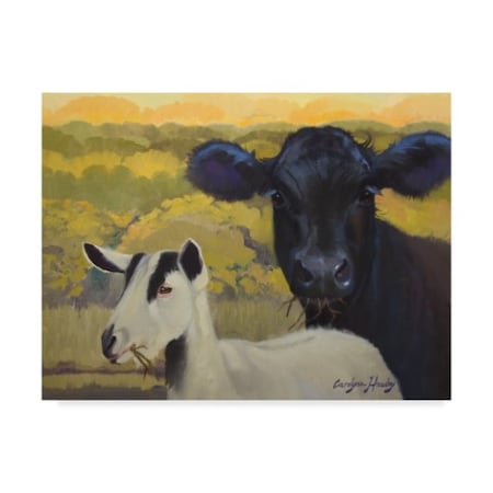 Carolyne Hawley 'Farm Pals Iv' Canvas Art,18x24
